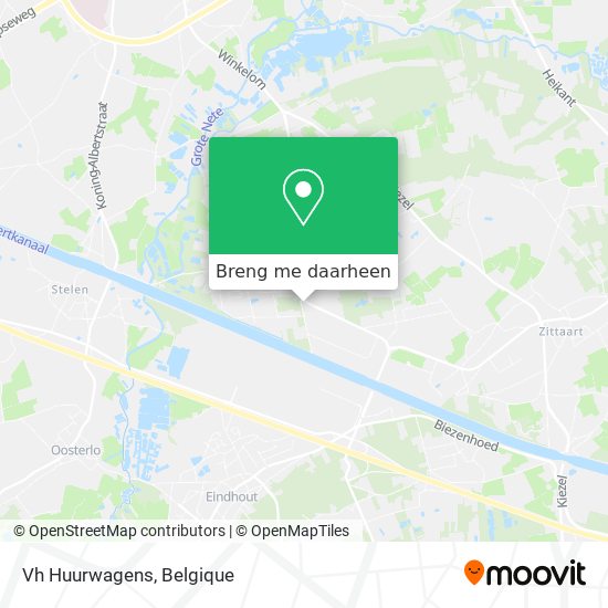 Vh Huurwagens kaart