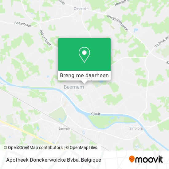 Apotheek Donckerwolcke Bvba kaart