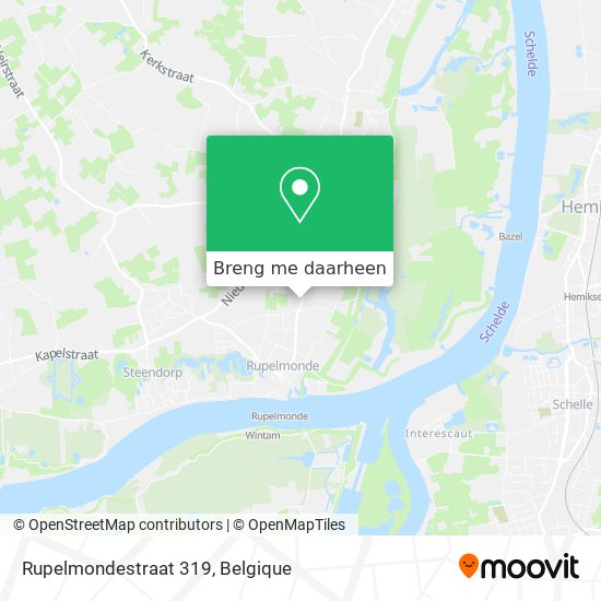 Rupelmondestraat 319 kaart