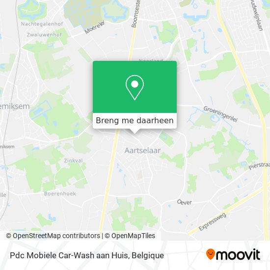 Pdc Mobiele Car-Wash aan Huis kaart