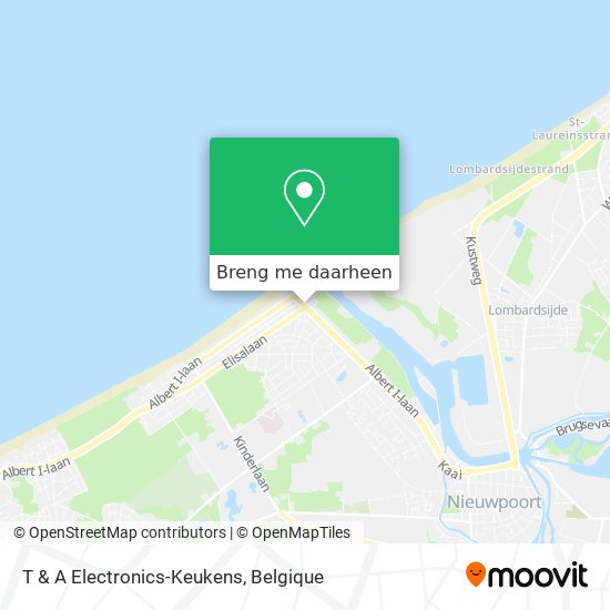 T & A Electronics-Keukens kaart