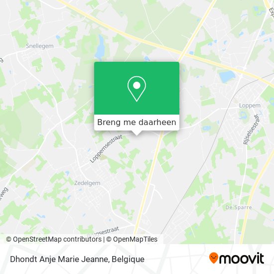 Dhondt Anje Marie Jeanne kaart