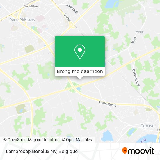 Lambrecap Benelux NV kaart