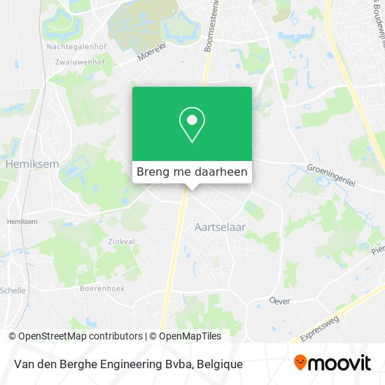 Van den Berghe Engineering Bvba kaart