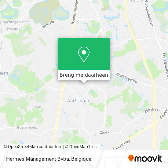 Hermes Management Bvba kaart