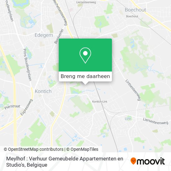 Meylhof : Verhuur Gemeubelde Appartementen en Studio's kaart