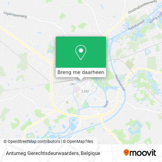 Antumeg Gerechtsdeurwaarders kaart