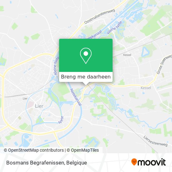 Bosmans Begrafenissen kaart