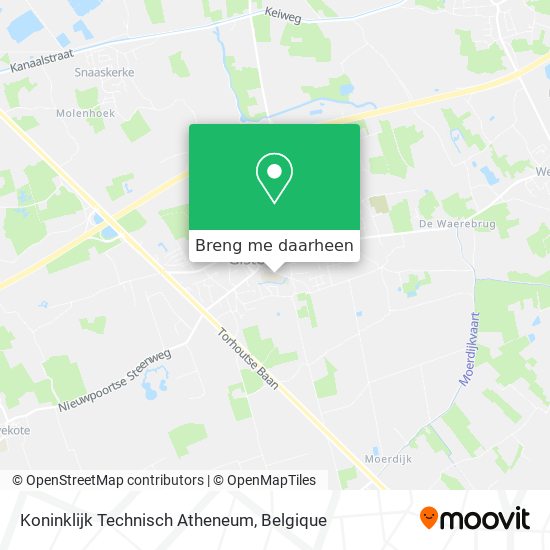 Koninklijk Technisch Atheneum kaart