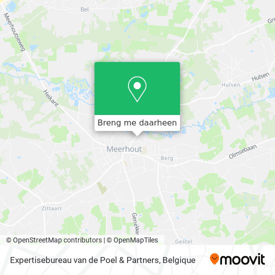 Expertisebureau van de Poel & Partners kaart