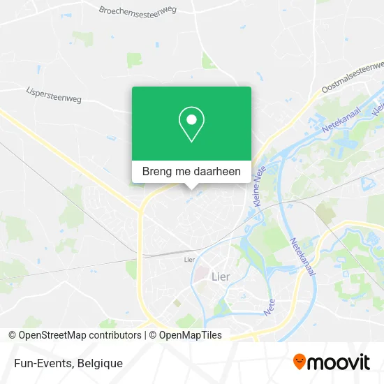 Fun-Events kaart