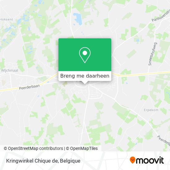 Kringwinkel Chique de kaart