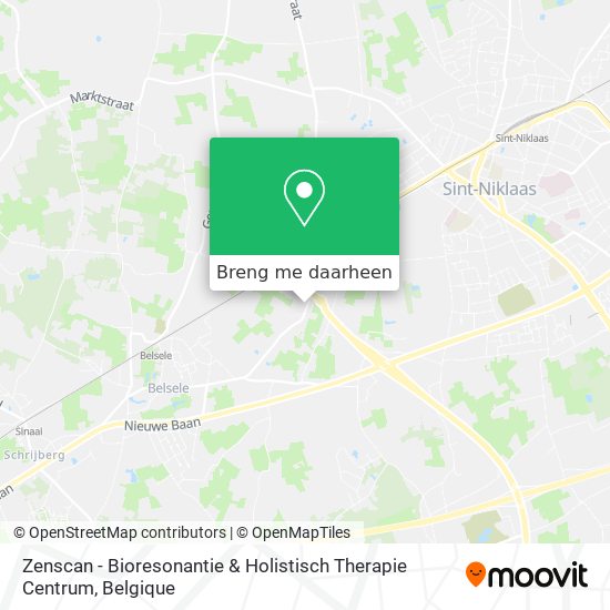 Zenscan - Bioresonantie & Holistisch Therapie Centrum kaart