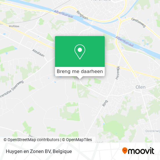 Huygen en Zonen BV kaart