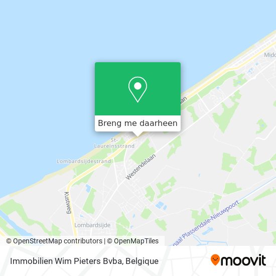 Immobilien Wim Pieters Bvba kaart