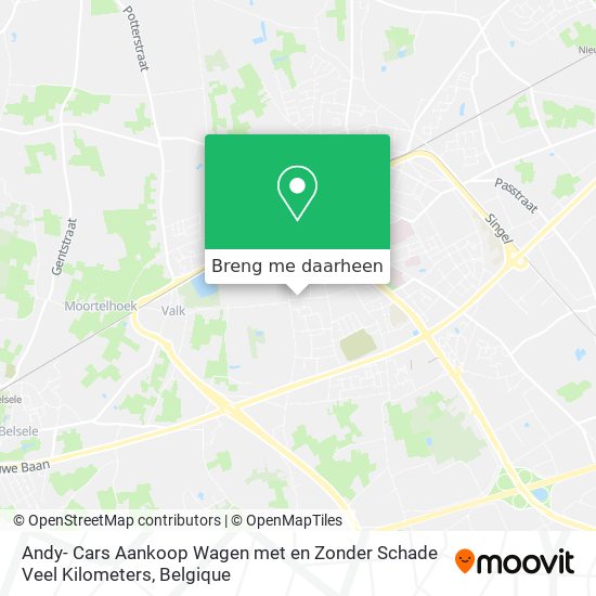Andy- Cars Aankoop Wagen met en Zonder Schade Veel Kilometers kaart