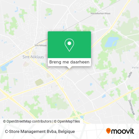 C-Store Management Bvba kaart