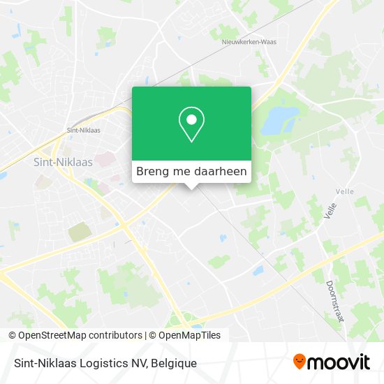 Sint-Niklaas Logistics NV kaart