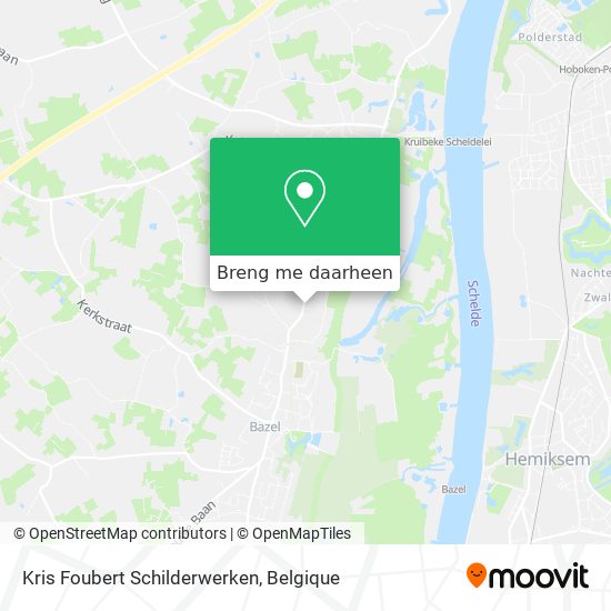 Kris Foubert Schilderwerken kaart