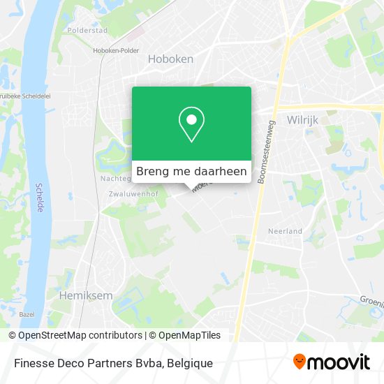 Finesse Deco Partners Bvba kaart