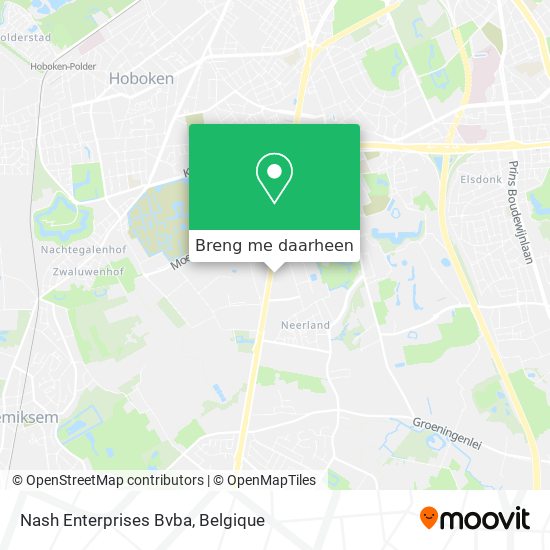 Nash Enterprises Bvba kaart