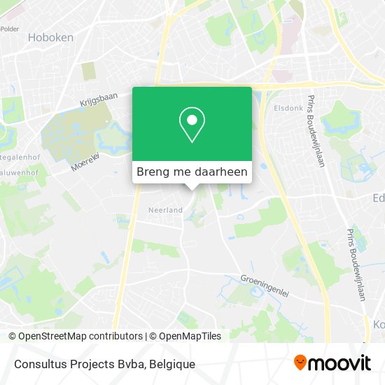 Consultus Projects Bvba kaart