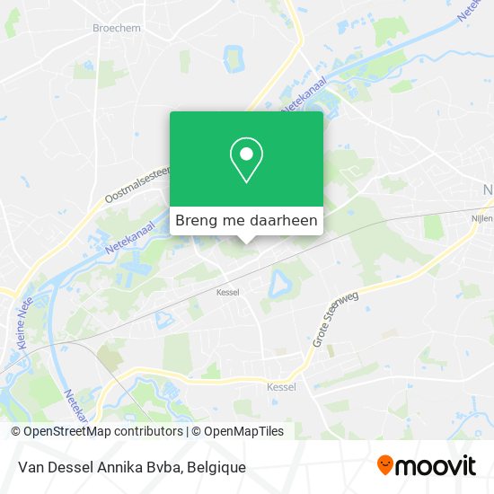 Van Dessel Annika Bvba kaart