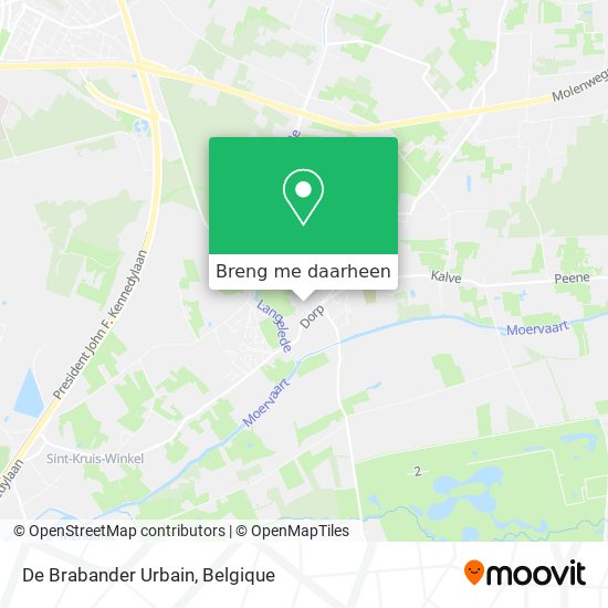 De Brabander Urbain kaart