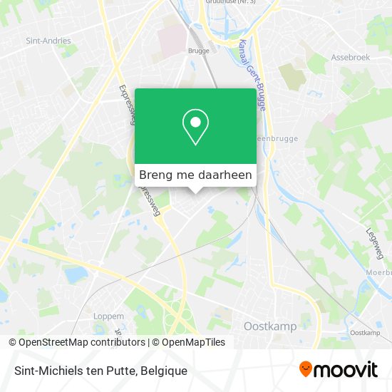Sint-Michiels ten Putte kaart