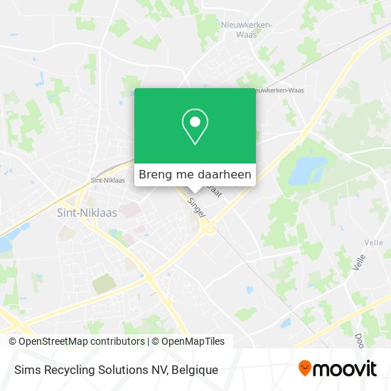 Sims Recycling Solutions NV kaart