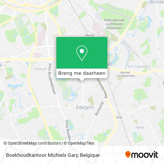 Boekhoudkantoor Michiels Gary kaart