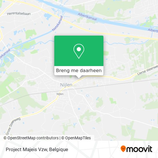 Project Majeis Vzw kaart