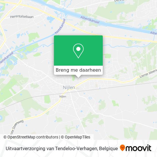 Uitvaartverzorging van Tendeloo-Verhagen kaart