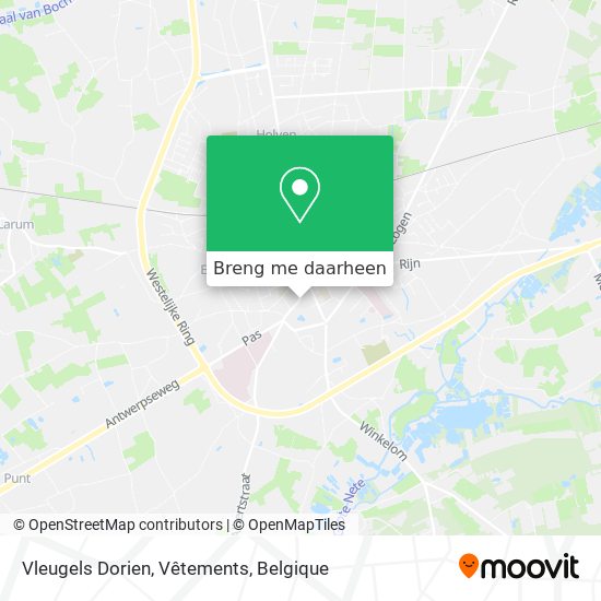 Vleugels Dorien, Vêtements kaart