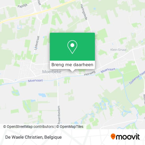 De Waele Christien kaart