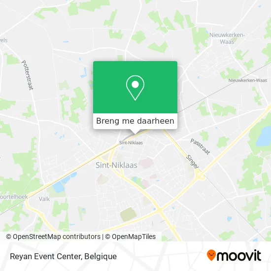 Reyan Event Center kaart