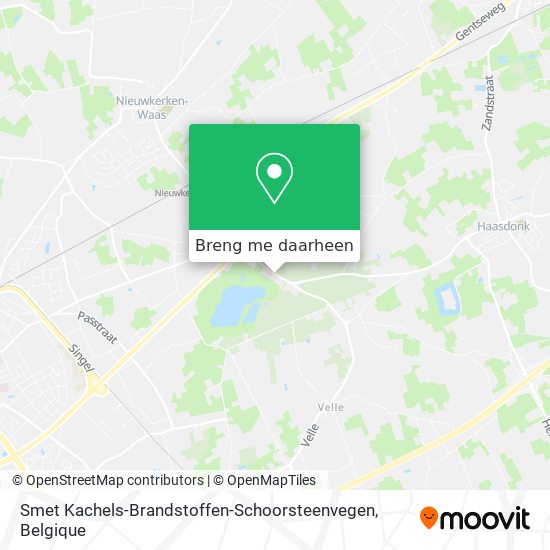 Smet Kachels-Brandstoffen-Schoorsteenvegen kaart