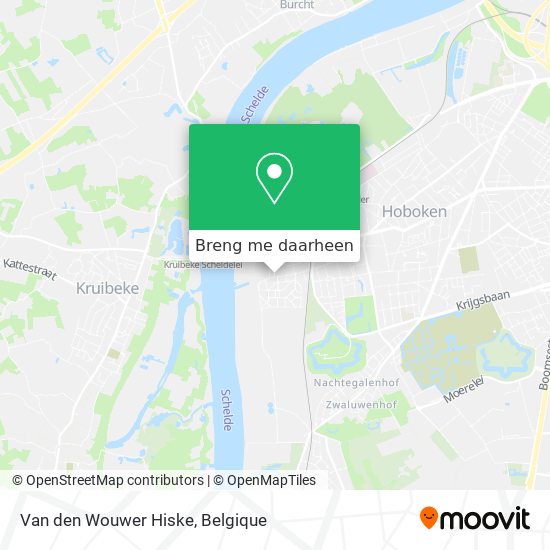 Van den Wouwer Hiske kaart