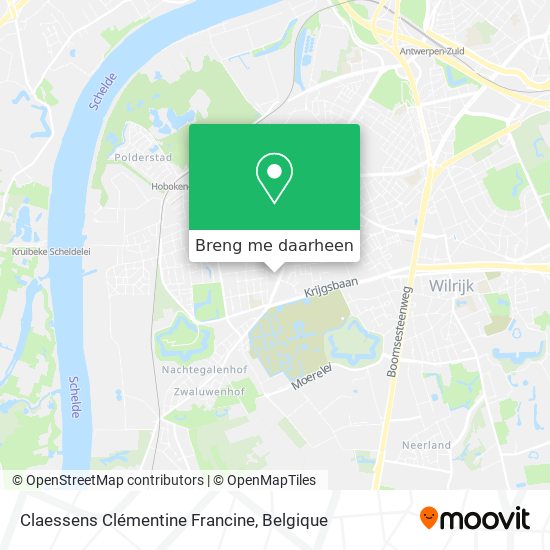 Claessens Clémentine Francine kaart