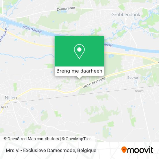 Mrs V. - Exclusieve Damesmode kaart