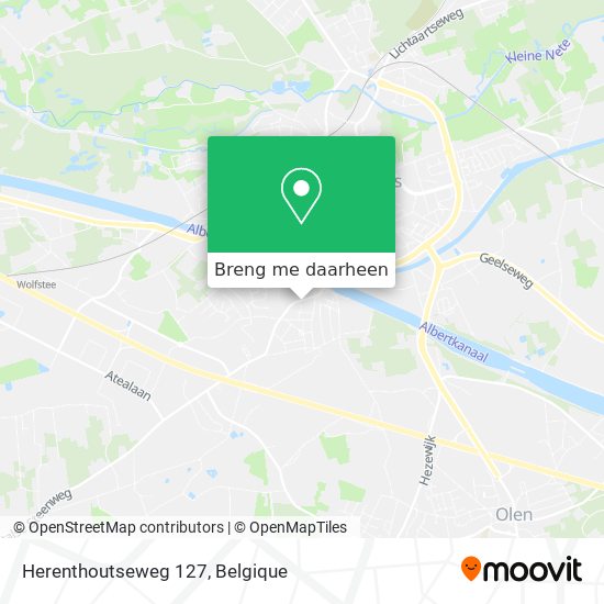 Herenthoutseweg 127 kaart