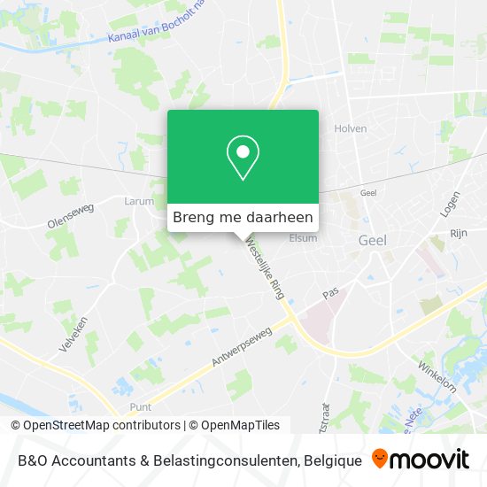 B&O Accountants & Belastingconsulenten kaart