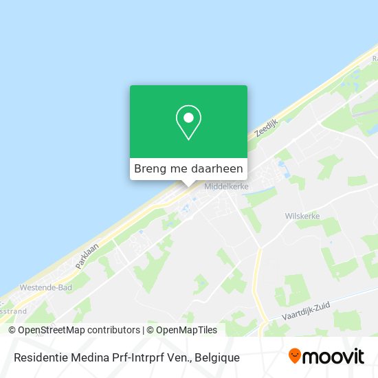 Residentie Medina Prf-Intrprf Ven. kaart