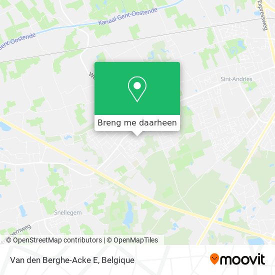 Van den Berghe-Acke E kaart