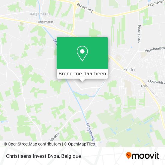 Christiaens Invest Bvba kaart