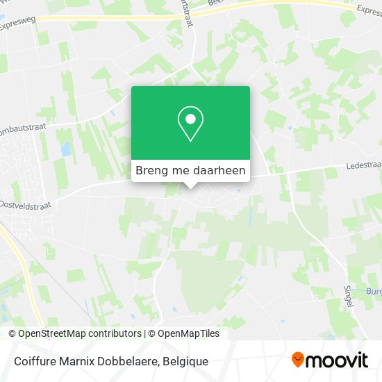 Coiffure Marnix Dobbelaere kaart
