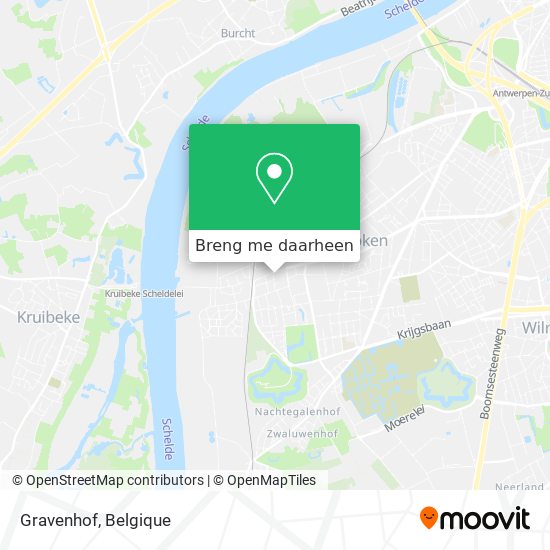 Gravenhof kaart