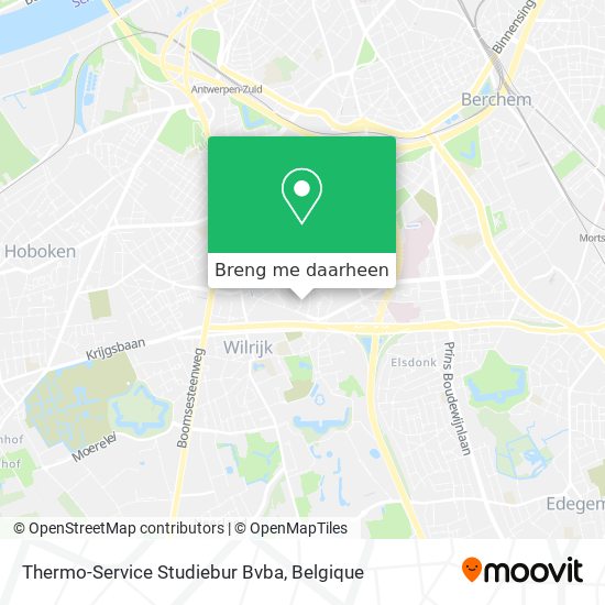 Thermo-Service Studiebur Bvba kaart