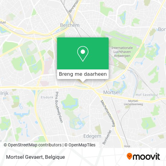 Mortsel Gevaert kaart