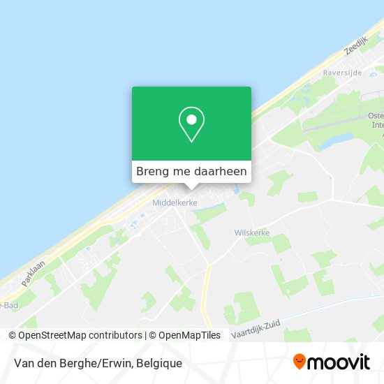 Van den Berghe/Erwin kaart